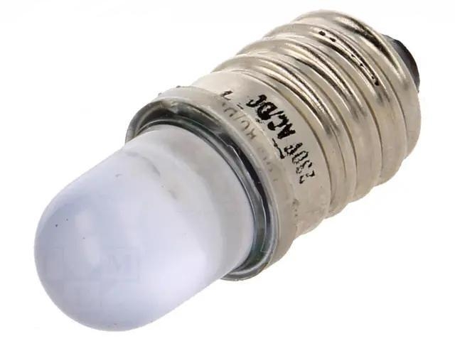 LAMP 230VAC(E10)-BIJELA